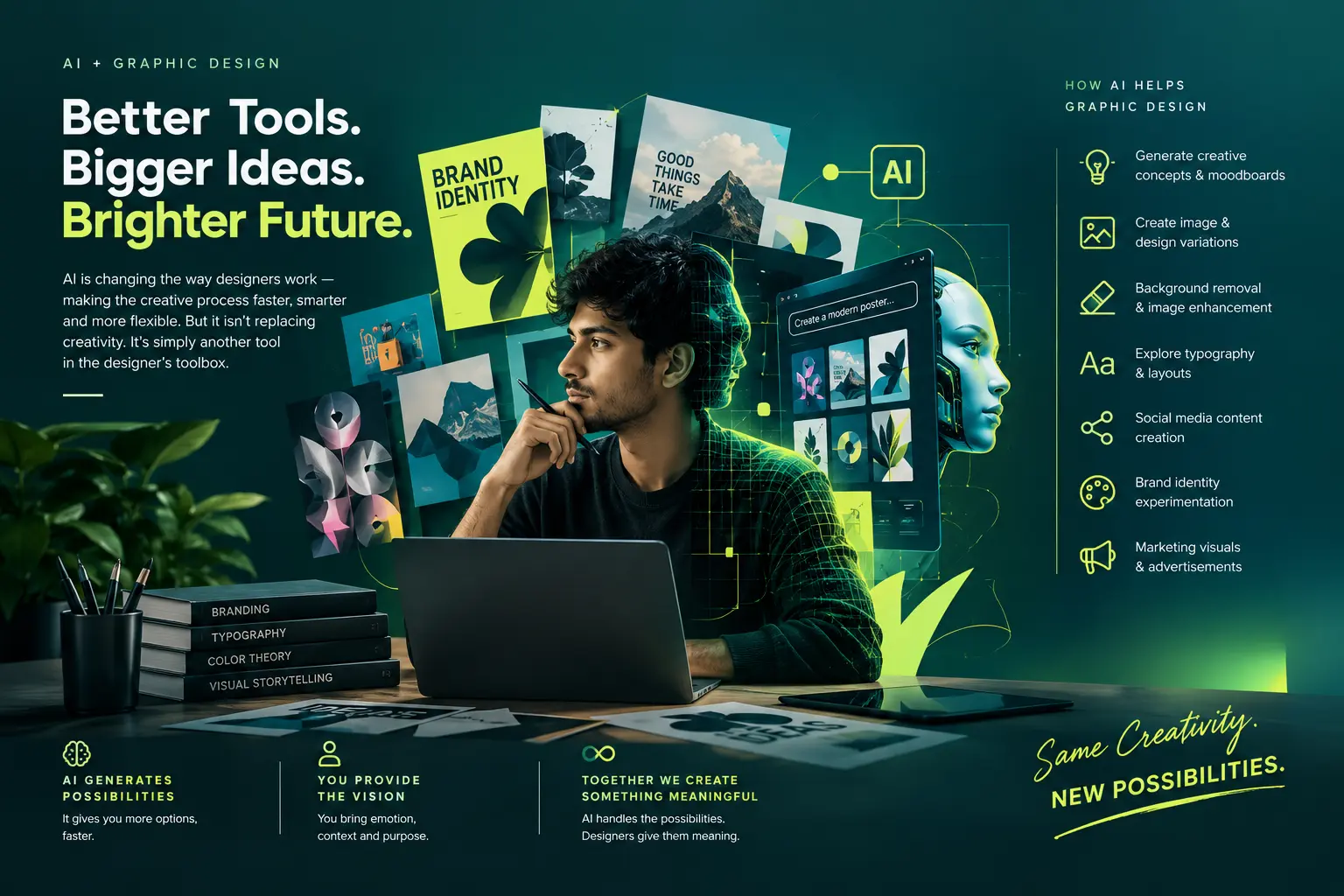 AI and Graphic Design: How Artificial Intelligence Is Changing Creativity
